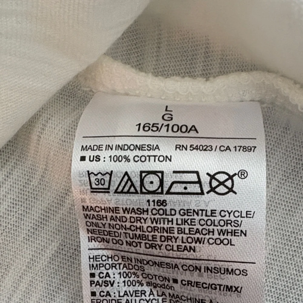 Old Navy Square-Neck White Puff Sleeve Blouse - Picture 5 of 6